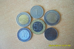 Lot De 7 Monnaies D’Algérie/5 Ctmes-1-5-10-50-100-et 200 Dinars Commémorative(50eme Anniversaire De L'indépendance)TTB+ - Algérie