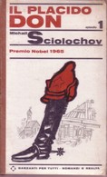 IL PLACIDO DON 1 Michail Sciolochov PREMIO NOBEL 1965 GARZANTI 1965 1^ EDIZIONE. - Pocket Books