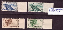 Madagascar 1946 -  Local Motives  - MNH - - Nuevos