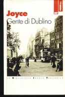 LIBRO JAMES JOYCE - GENTE DI DUBLINO - LA BIBLIOTECA IDEALE TASCABILE 1995. - Classiques