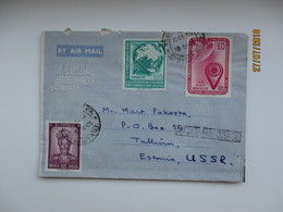 1965 INDIA BOMBAY AEROGRAMME  AIR MAIL COVER TO RUSSIA USSR   , 00 - Aerograms