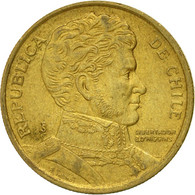 Monnaie, Chile, 10 Pesos, 1993, Santiago, TTB, Aluminum-Bronze, KM:228.2 - Cile