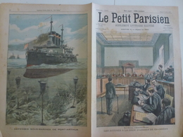 Journal Le Petit Parisien 12 Juin 1904  Crime Aix Les Bains Chambéry Eugénie Fougère Coiffeur Pelletier Port Giriat - Le Petit Parisien