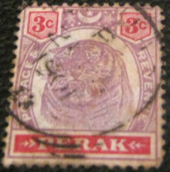 Perak 1895 Tiger 3c - Used - Perak