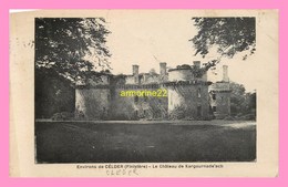 CPA Environs De CLEDER  Le Chateau De Kergournade'ach - Cléder