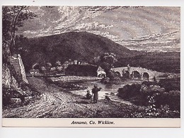 Annamo Co Wicklow (gravure I. Higham Dessin Geo Petrie 1820) Cp Vierge (Annamoe) - Wicklow