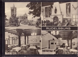 Bad Kösen Saaleck - S/w Mehrbildkarte 1   Rudelsburg - Bad Kösen