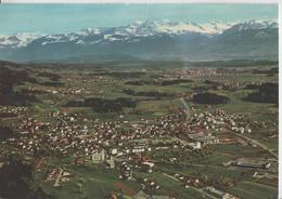 Flugaufnahme Hinwil - Glarner Alpen - Flugphoto Werner Friedli - Hinwil