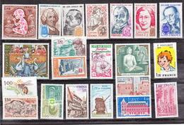 France 1979 2028 2072 Année Poste Neuf ** TB MNH SiN CHARNELa Faciale 10.9 - 1970-1979