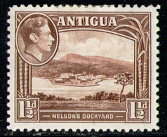 ANTIGUA 1938 - From Set MH* - 1858-1960 Crown Colony