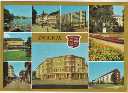 Zwickau - Mehrbildkarte 1   Großbildkarte - Zwickau