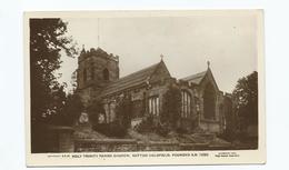 Hereford Postcard Sutton Coldfield Holy Trinity Church Rppc Lilywhite Unused - Herefordshire