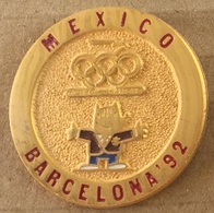 JEUX OLYMPIQUES - BARCELONA'92 - TEAM OF MEXICO - COMITE OLYMPIC - MEXIQUE - ESPAGNE - SPAIN  -    (20) - Juegos Olímpicos