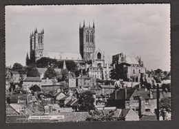 Lincoln Cathedral & Town - Real Photo - Unused - Lincoln