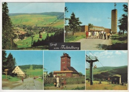 Oberwiesenthal - Mehrbildkarte 62   Gruß Vom Fichtelberg   Großbildkarte - Oberwiesenthal
