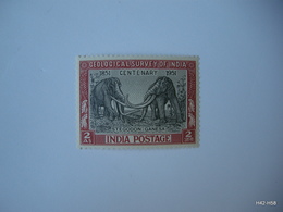 INDIA 1951. Centenary Of Geological Survey. Stegodon Ganesa. 2As. SG 334. MNH. - Ungebraucht