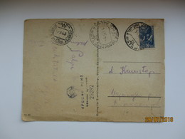 ESTONIA USSR RUSSIA 1945  HALJALA TO VAJANGU , MILITARY CENSOR 25282     , 0 - Covers & Documents
