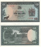 RHODESIA  10 Dollars   P41   Dated  2.1.1979   UNC - Rhodésie