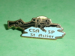 Pin's / Plongée : Csa St Astier    TB1AA - Diving