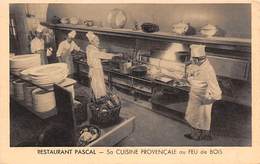 Thème Publicité Ou Vue: Cuisine. Cheminée.Arts De La Table  13 Marseille .La Cuisine Restaurant Pascal  (voir Scan) - Other & Unclassified