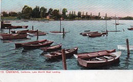 OAKLAND,CALIFORNIA-LAKE MERRITT BOAT LANDING-VIAGGIATA-1924 - Oakland