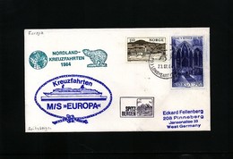 Norway 1984 Nordland Kreuzfahrten Spitzbergen M/S EUROPA - Altri & Non Classificati