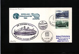Norway 1984 Nordland Kreuzfahrten Polarkreis M/S Alexandr Pushkin - Altri & Non Classificati