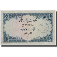 Billet, Pakistan, 1 Rupee, KM:9a, TB - Pakistan