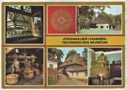 Annaberg Buchholz Frohnau - Technisches Museum Frohnauer Hammer   Großbildkarte - Annaberg-Buchholz