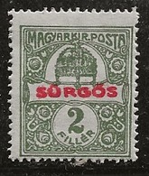 Hongrie 1913 N° Y&T : JO. 9 * - Journaux