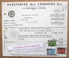 Papeteries Aug. Lammens Fils, Zennestraat, Brussel 1941 - 1900 – 1949