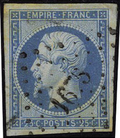 Oblitéré N° 15, 25c Bleu Los PC 1675, T.B. - Sonstige & Ohne Zuordnung