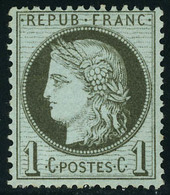 Neuf Avec Charnière N° 50, 1c Vert Olive, Cl, T.B. - Other & Unclassified