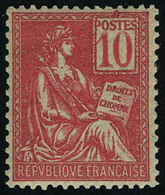 Neuf Sans Charnière N° 112, 10c Rose Mouchon Type I T.B. - Other & Unclassified