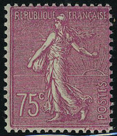 Neuf Sans Charnière N° 202a, 75c Semeuse Violet Type II T.B. Signé - Sonstige & Ohne Zuordnung