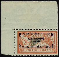 Neuf Sans Charnière N° 257A, 2f Expo Du Havre, Cdf, Superbe, Cl Sur Bdf. - Sonstige & Ohne Zuordnung