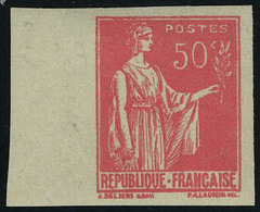 Neuf Avec Charnière N° 283, 50c Rouge Faux De Samoreau, ND, Bdf, T.B. - Sonstige & Ohne Zuordnung