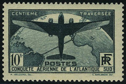 Neuf Sans Charnière N° 321, 10f Atlantique Sud T.B. Signé Calves - Altri & Non Classificati