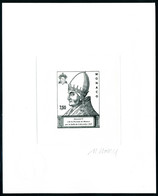 N° 2137, Pape Innocent IV (créateur De La Paroisse De Monaco) épreuve D'artiste En Noir Signée Par Le Graveur, T.B. - Altri & Non Classificati