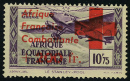 Neuf Sans Charnière N° 29, 10.75 + 200f Croix Rouge Gomme Coloniale, T.B. Signé Brun - Autres & Non Classés