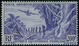 Neuf Sans Charnière N° 52B, 200f Caravanne De Porteur Violet Au Lieu De Bleu T.B. Maury - Sonstige & Ohne Zuordnung