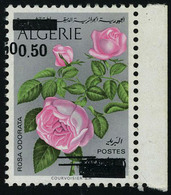 Neuf Sans Charnière N° 598b, 50c Sur 40c Roses, Surcharge Double  T.B. - Otros & Sin Clasificación