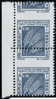 Neuf Sans Charnière N° 68, 50c Bleu Noir Paire Vert. Très Belle Variété De Piquage, Bdf, T.B. - Otros & Sin Clasificación