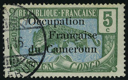 Oblitéré N° 56, 5c Occupation Francaise TB - Other & Unclassified