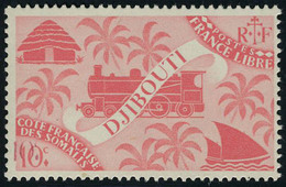 Neuf Sans Charnière N° 235a, 10c Rose Carminé, Double Impression De La Valeur, Lég Froissure De Gomme Aspect T.B. Maury - Altri & Non Classificati