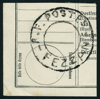 3 Essais D'oblitérations Sans Bloc Dateur : Sebha - Fezzan, RF Postes Fezzan, France Libre Honneur Et Patrie (grand Form - Other & Unclassified