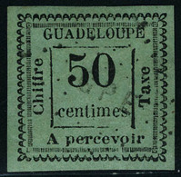 Oblitéré N° 12a, 50c Vert Bleu, T.B. Signé A Brun Et Calves - Andere & Zonder Classificatie