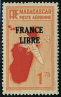 Neuf Sans Charnière N° 46, 1f75 Orange France Libre TB - Sonstige & Ohne Zuordnung