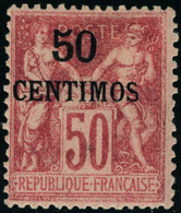 Neuf Avec Charnière N°6/8. Les 4 Valeurs (50c Type I Et II). T.B. - Sonstige & Ohne Zuordnung