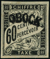 Neuf Avec Charnière N°4. 60c Noir. T.B. Signé Brun - Autres & Non Classés